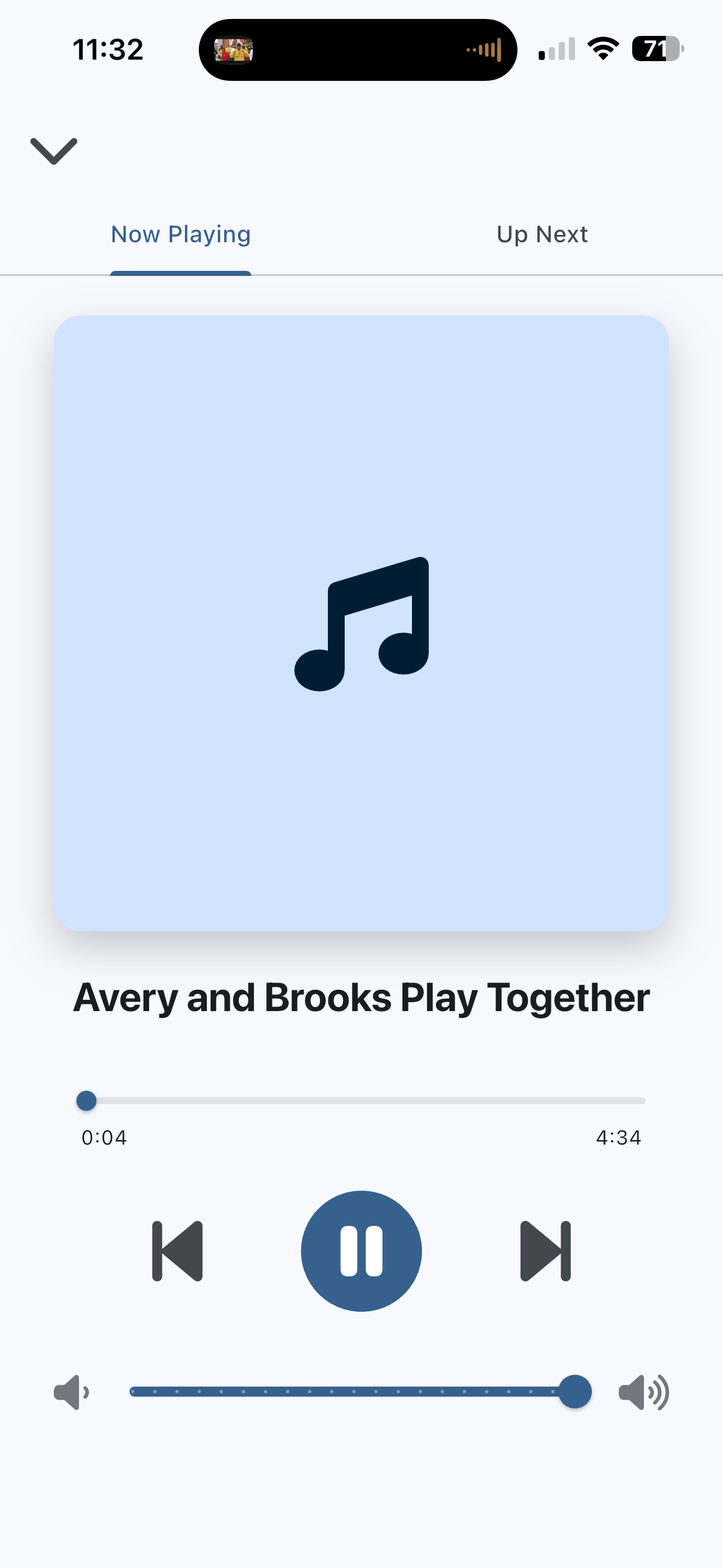Listen to the personalized story on Avery